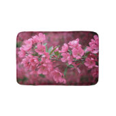 草原の火の熱いピンクカニりんご花写真 バスマット (正面)