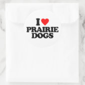 草原の犬が大好き ラウンドシール (バッグ)