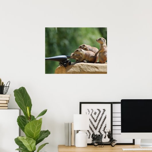 草原の犬の兵士のポスター ポスター (ホームオフィス)