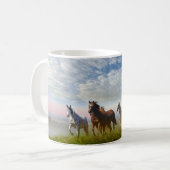 草原の精神 コーヒーマグカップ (正面左)