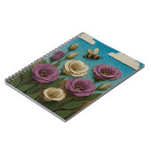 草原の緑天庭園とのまわりに ノートブック (左側)