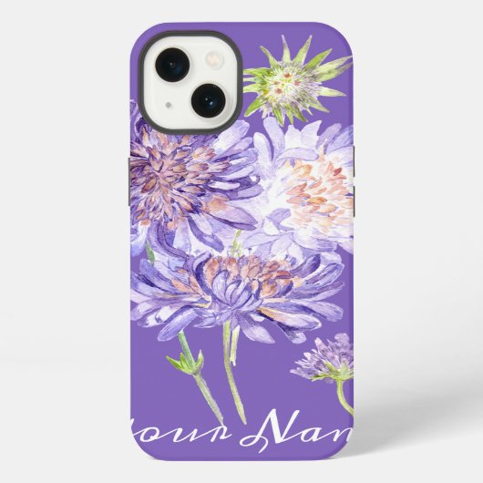 草原の花 iPhoneケース (裏面)