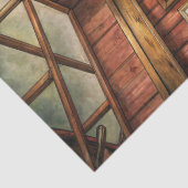 草原の西カウボーイ野生の西バー 薄葉紙 (詳細)