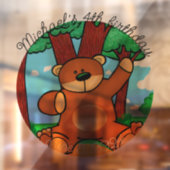 草原の誕生日に耐える ウィンドウサイン (シート2)