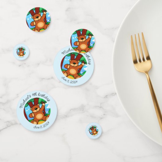 草原の誕生日に耐える コンフェッティ (グループ)