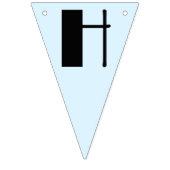 草原の誕生日に耐える バンティングフラッグ (第2の旗)