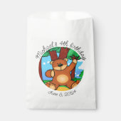 草原の誕生日に耐える フェイバーバッグ (正面)