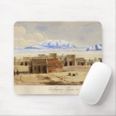 草原の鉄道の町 マウスパッド (マウス)