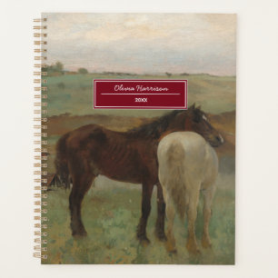 草原の馬 – Edgar Degas プランナー手帳
