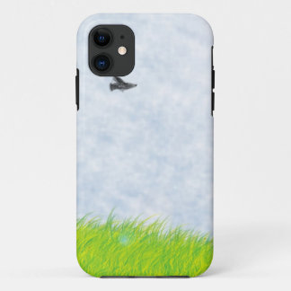 草原のiPhone 5の場合 iPhone 11 ケース