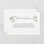 草原はカード訂正咲きます エンクロージャーカード (正面/裏面)