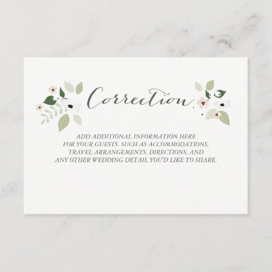 草原はカード訂正咲きます エンクロージャーカード (正面)