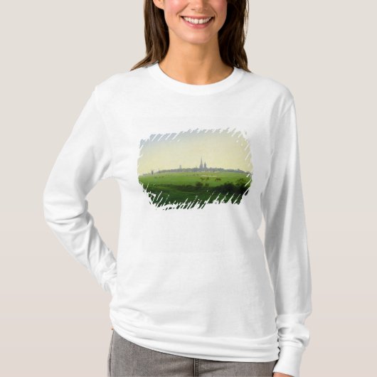 草原はGreifswaldに近づきます Tシャツ (正面)