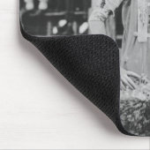 草原ばら色のHenderson マウスパッド (コーナー)