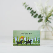 草原を渡って 名刺 (スタンド正面)