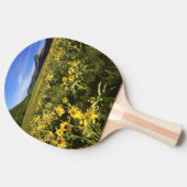 草原を覆うオウレンサイコメリア 卓球ラケット (横)