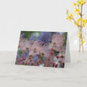 草原煙 カード (黄色い花)