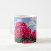 草原2008年の端の花 コーヒーマグカップ (正面左)