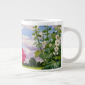 草原2008年の端の花 ジャンボコーヒーマグカップ (右)