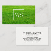 草原 名刺 (正面/裏面)