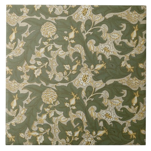 「草原」、1912年 タイル (正面)