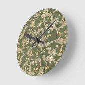 「草原」、1912年 ラウンド壁時計 (傾斜)