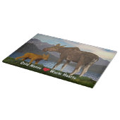 草地でムースをする カッティングボード (角)