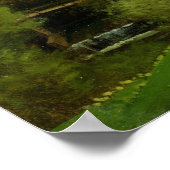 草地とウッドランド, 1895 ポスター (角)