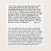 草地と種子を刈り取る 名刺 (内部フラット)