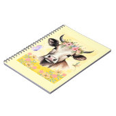 草地に咲くウマ ノートブック (左側)