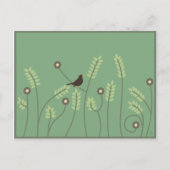 草地はがき ポストカード (正面)