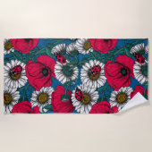 草地 ビーチタオル (正面)