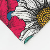 草地 フリースブランケット (角)