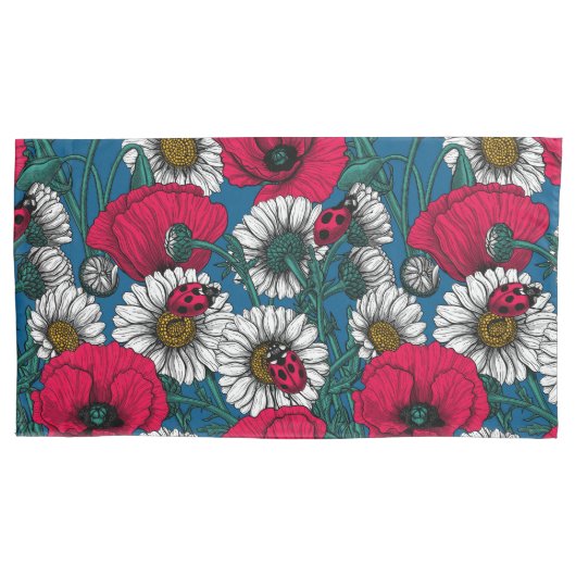 草地 枕カバー (正面左)