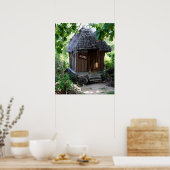 草小屋 ポスター (キッチン)