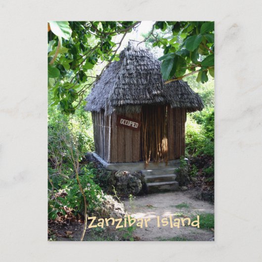 草小屋 ポストカード (正面)