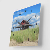 草島壁時計 スクエア壁時計 (傾斜)