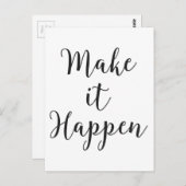 草書を起こす ポストカード (正面/裏面)