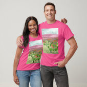草木が活発なオーストラリアの風景 Tシャツ (ユニセックス)