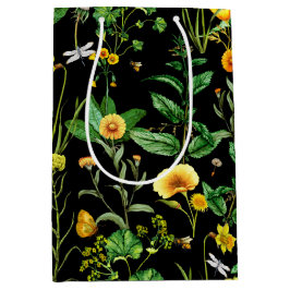 草木に棲む昆虫 ミディアムペーパーバッグ