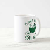 草木は土の仲間 コーヒーマグカップ (正面右)