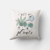 草木を湿らした クッション (裏面)