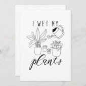 草木を湿らした サンキューカード (正面/裏面)