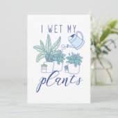 草木を湿らした サンキューカード (スタンド正面)