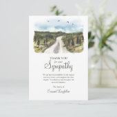 草木ロード悔やみや弔慰サンキューカード サンキューカード (スタンド正面)