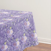 草木花の水彩模様 テーブルクロス (インサイチュ)
