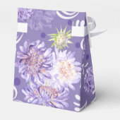 草木花の水彩模様 フェイバーボックス (裏面サイド)