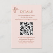 草木花霧バラスキャンQR詳細カード エンクロージャーカード (正面)