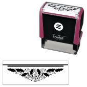 草木 – クリスマスプレゼント – 緑2 セルフインキングスタンプ (インサイチュ)