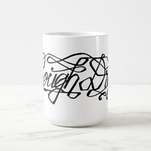 草稿のマグ コーヒーマグカップ (中央)